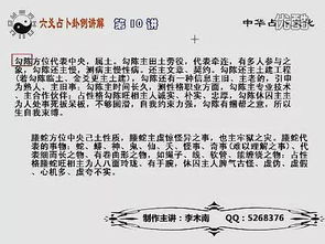 包双龙六爻基础知识入门11